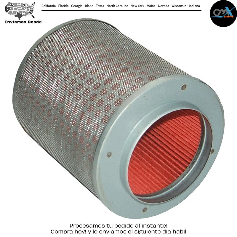 FILTRO AIRE HONDA RVT1000R RC51 VTR1000 Super Hawk 00-06 honda rvt1000r rc51 Foto 1 de 1
