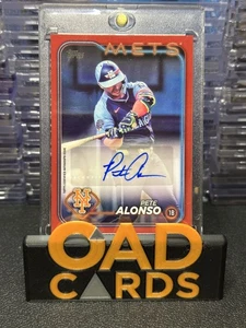 2024 Topps Pete Alonso #ASGA-PA All Star Game Auto Red 3/25 - Picture 1 of 3
