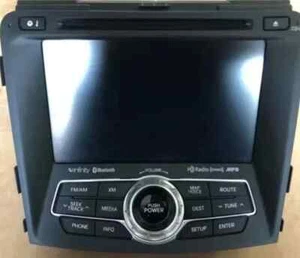 2011-2015 HYUNDAI SONATA HYBRID NAVIG MONITOR RADIO CD PLAYER GENUINE OEM - Picture 1 of 13