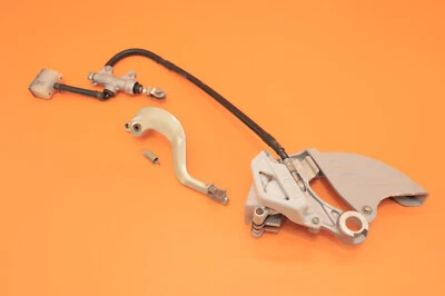 2001 01 WR250F WR 250F OEM Pinza de freno trasera Soporte Cilindro maestro Manguera Palanca Foto 1 de 4
