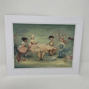 Emily Winfield Martin Print 8x10 Undersea Mermaid Narwhal - Picture 1 of 5