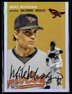 2023 Topps Chrome Platinum Anniversary #497 Mike Mussina Refractor Orioles - Bild 1 von 2
