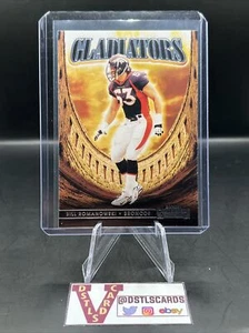 2021 Panini Contenders - BILL ROMANOWSKI GLADIATORS #GLD-BRM Denver Broncos - Picture 1 of 3