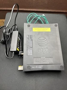 Arris NVG589 WiFi Modem Router +power Cord+ 1 Cable, ATT AT&T U-verse, AM12 - Picture 1 of 6