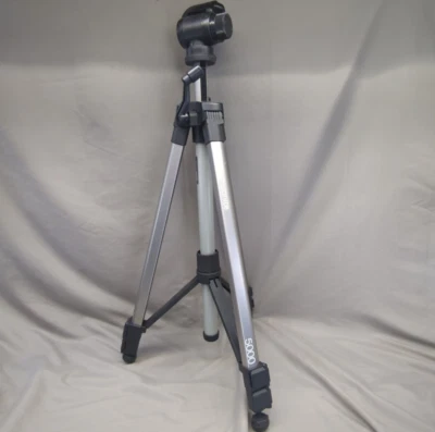 Samsonite Tripod Camera Pan Head Expandable Tiltable Lightweight Aluminum - Image 1 of 4