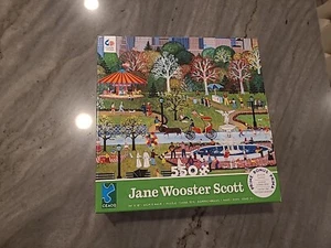 Jane Wooster Scott Springtime In Central Park 550 PC Puzzle Brand New Ceaco - Picture 1 of 4