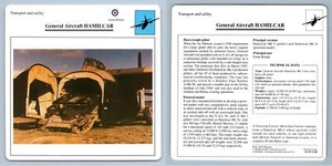 General Aircraft Hamilcar - Transport - Warplanes Collectors Club Card - Picture 1 of 1