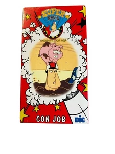 Super Dave (VHS) Con Job Cartoon Movie RARE HTF 1992 Vintage New - Picture 1 of 6