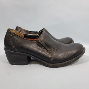 B.Ø.C Børn Concepts dunkelbraune Lederschuhe Damen Größe 8,5M - Bild 1 von 12
