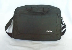 Black Acer Laptop Bag Briefcase Shoulder Messenger Bag apr 15" Compatible Size - Bild 1 von 2