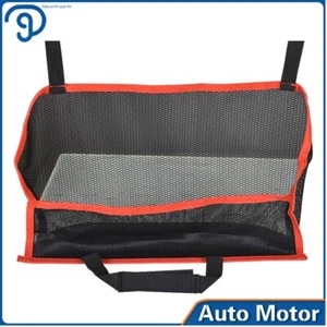 Bolso Organizador Cuero PU + Nylon Grueso para Universal Negro + Rojo Alambre Asiento de Coche Respaldo - Imagen 1 de 11