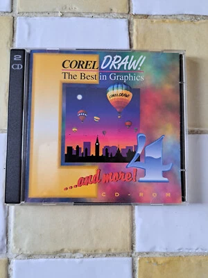 Corel DRAW! 4 - The Best in Graphics - 2 CD - 1993 Italiano - Immagine 1 di 3