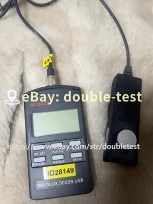 Luxómetro de alta precisión USB GOSSEN MAVOLUX 5032B #dou Foto 1 de 4