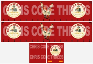 Code 3 Adhesive Vinyl Trailer Decal - Moretti Beer - 1/50 1/76 1/148 1/87 1/64 - Picture 1 of 1
