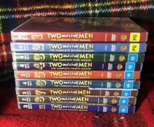 Two and a Half Men (DVD, 2003) Season 1 2 3 4 5 6 7 8 & 11 Charlie Sheen - Picture 1 of 1