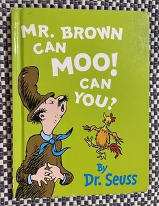 Mr. BROWN CAN MOO! Can You? - Dr Seuss - (Mini HC 2008) - Picture 1 of 11