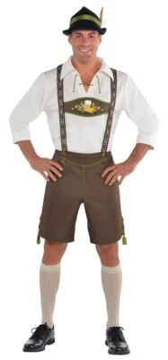 Mr. Oktoberfest Lederhosen Traje Tú mismo Disfraz Elegante Halloween Adulto Foto 1 de 2