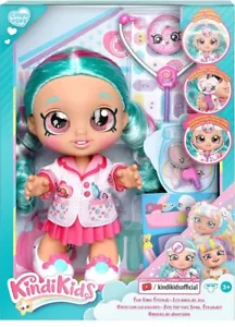 Kindi Kids Fun Time Friends Dr Cindy Pops 10" Doll with 2 Outfits New - Picture 1 of 6
