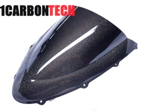 DUCATI 848 1098 1198 ALSO 848 EVO CARBON FIBER BUBBLE WINDSCREEN WINDSHIELD - Picture 1 of 12