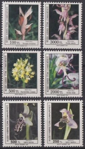 F-EX56398 TURKISH CYPRUS MNH 1991 ORCHID ORQUIDEAS FLOWER FLORES. - Picture 1 of 1