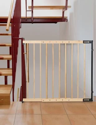 Treppenschutzgitter, Gitter, Schutzgitter, Holz, Schutz, Türgitter Clamaro - Bild 1 von 4