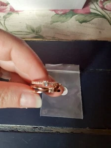 Pandora Anello Tripla Fascia Pietre rosato codice 189400C01 taglia 58 - Foto 1 di 3