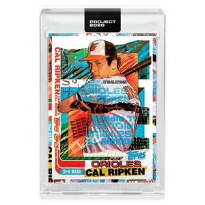 Topps Project 2020~1982 Cal Ripken Jr #37 By Tyson Beck PR:2621 - Picture 1 of 2