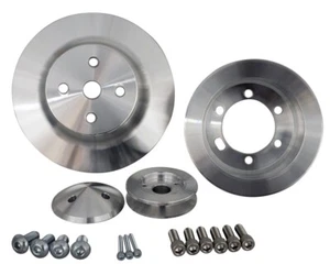 Small Block Chrysler V-BELT PULLEY KIT 1V 273 318 340 '67-69 MARCH - Picture 1 of 3