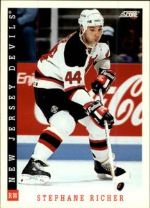 1993-94 Score Canadian Hockey #34 Stephane Richer
