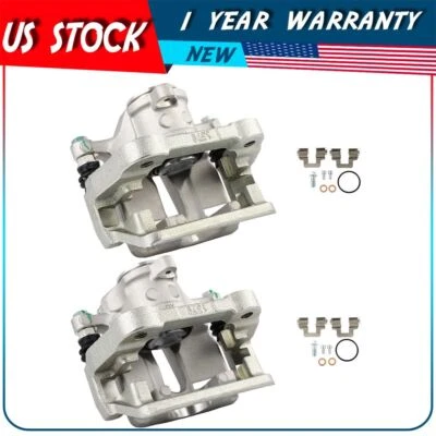 Par de pinzas de freno traseras con soporte para Volvo S80 S60 2011 12 13 14 15 2016 Foto 1 de 4