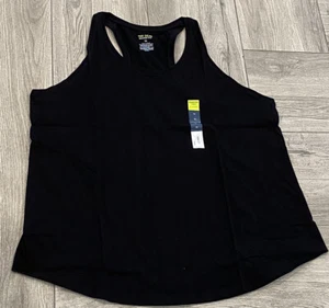 Tek Gear Essential Gear Black Sleeveless Tank Top Plus Sizes - Picture 1 of 3