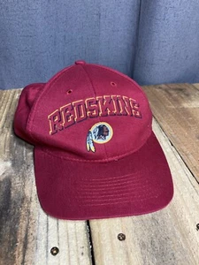 Vintage Washington Redskins Logo 7 Snapback Hat Team NFL 90s Cap DC Commanders - Picture 1 of 14