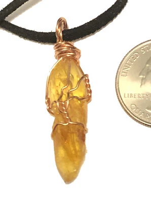 Colgante Ámbar #HK007 Genuino Mar Báltico Artículo procesado en nuestra Tienda con Collar Foto 1 de 4