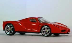 2003 Hot Wheels #36 First Editions 24/42 ENZO FERRARI Red w/Real Riders- Rivited - Picture 1 of 18