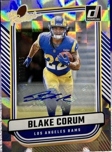🔥2024 Panini Donruss - The Rookies BLAKE CORUM AUTO #TR-29 /299 (AU, RC) RAMS - Bild 1 von 5
