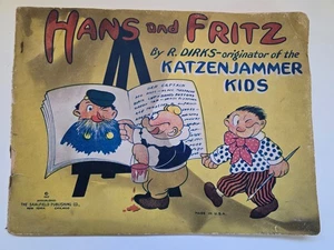 Hans und Fritz von Rudolph Dirks Comic - Bild 1 von 6