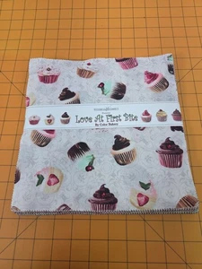 Windham Fabrics Layer Cake 10" X 10" Love At First Bite By Color Bakery - Picture 1 of 2