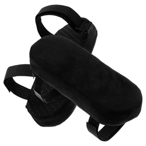 Cojines de asiento de repuesto para silla de oficina 2 piezas reposabrazos - Imagen 1 de 12