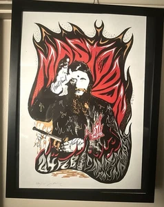 Mastodon Signed Rasputin Poster #40/150 Band Autographs Framed 20x26 Metal Art - Picture 1 of 6