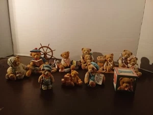 Orsacchiotti vintage Enesco cari vari LOTTO di 10 figurine  - Foto 1 di 24