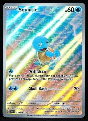 Squirtle #170 Mint Pokemon Card - Image 1 of 3