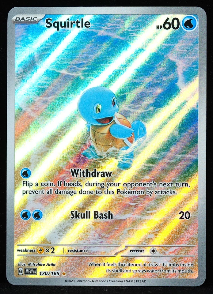 Squirtle #170 Mint Pokemon Card - Image 1 of 3