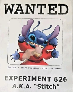 Stitch’s Great Escape Opening Day Decoder Card 2004 Disney WDW Magic Kingdom VTG - Picture 1 of 8