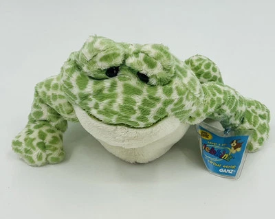 Ganz Webkinz HM142 Spotted Frog Green Plush Toy Stuffed Animal Sealed Code - Image 1 of 4