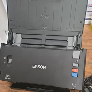 Epson DS-560 Wireless WIFI Color Document Scanner /no Power Supply - Picture 1 of 8
