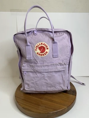 Mochila Original Fjallraven Kanken Pastel Lavanda 23510 Usada Foto 1 de 4