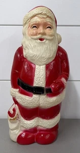 Vintage Union Products Tischplatte Blasform Weihnachtsmann 13" - kein Licht - Bild 1 von 9