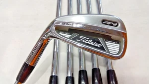 Titleist AP 2 710 Left Iron Set 6 pcs 5-pw Flex Stiff Shafts NS Pro 950GH - Picture 1 of 6