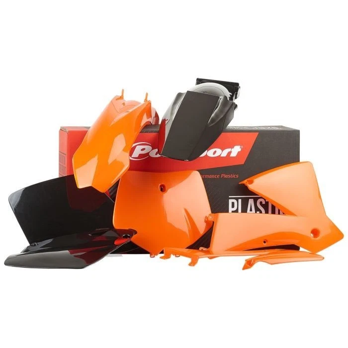Kit plástico Polisport 01-03 KTM 200 250 OE 90100* - Imagem 1 de 1