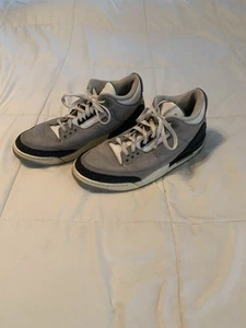 Nike Air Jordan 3 Retro Clorofilla Scarpe da Ginnastica 13 Grigio Cemento 136064-006 - Foto 1 di 8